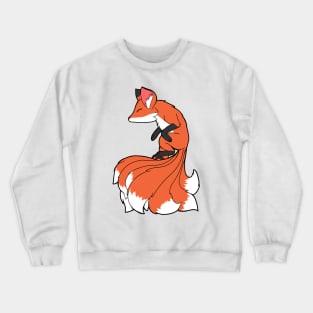 Red Kitsune Crewneck Sweatshirt